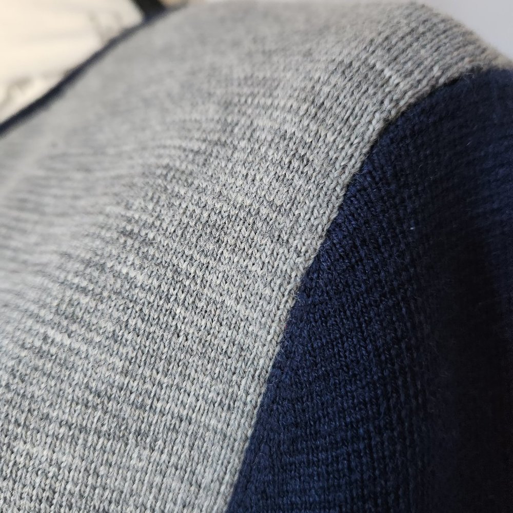 Euc Talbots Merino Wool Blend Open Long-Cardigan … - image 6